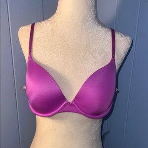 Victoria's Secret 36B purple w/lace bio fit Demi bra